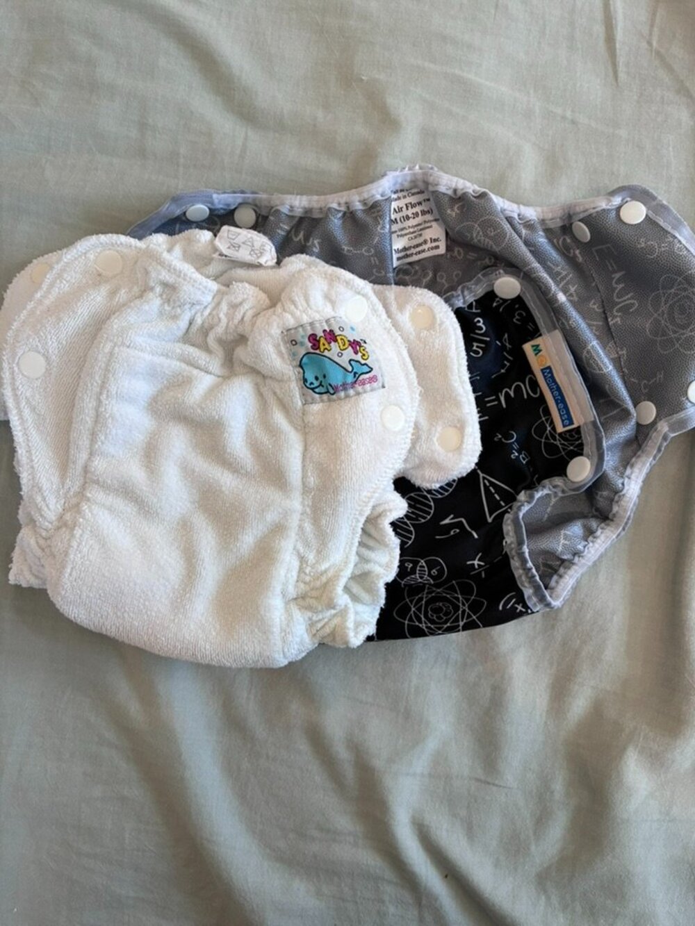 Mother-Ease fitted diaper insert and AirFlow cover